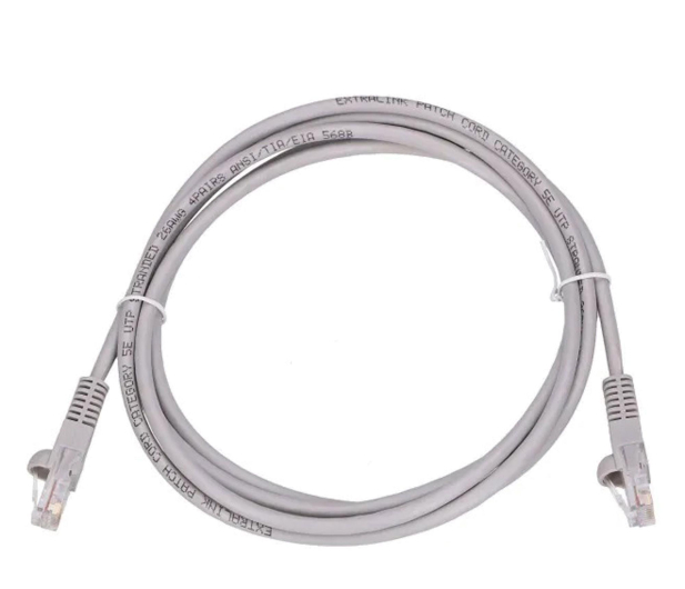 ExtraLink Kat.5e UTP 2m Patchcord LAN miedź skrętka - 1543618 - zdjęcie 2
